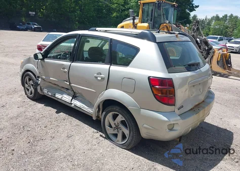 2004 Pontiac Vibe из США, поврежденный, VIN 5Y2SL62844Z400456